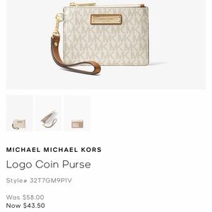 Michael kors Key Chain Wallet